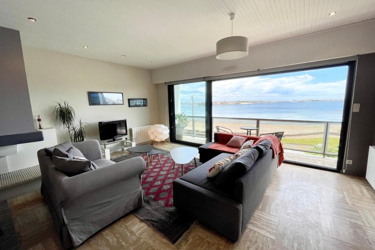 Luxury T3 Standing 2 - Vue Mer Exceptionnelle 180 Larmor-Plage Exterior photo