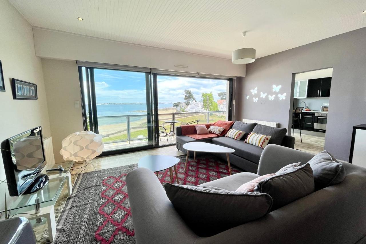 Luxury T3 Standing 2 - Vue Mer Exceptionnelle 180 Larmor-Plage Exterior photo
