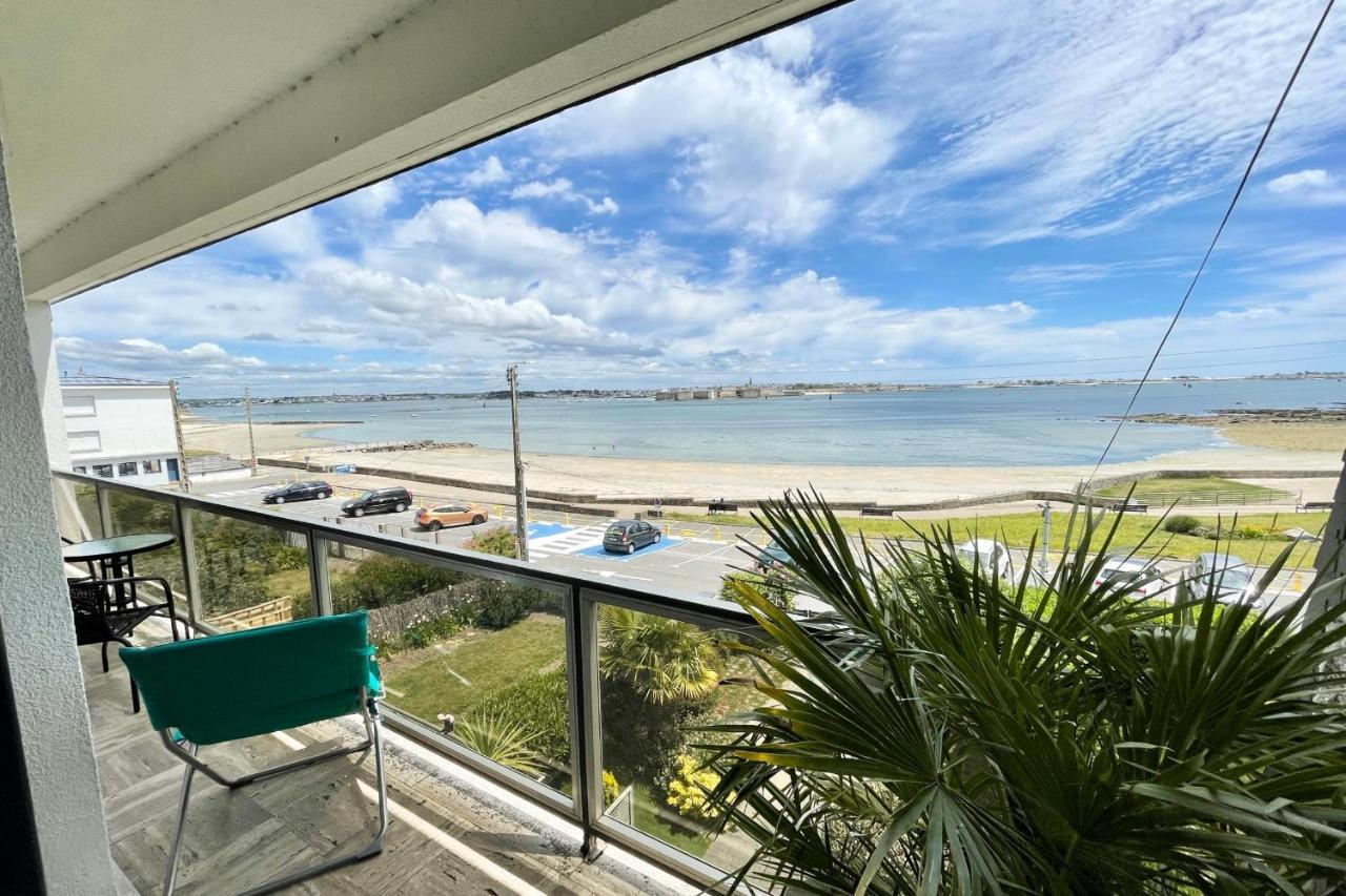 Luxury T3 Standing 2 - Vue Mer Exceptionnelle 180 Larmor-Plage Exterior photo